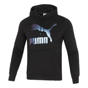 PUMA Classics Metallic Logo TR Logo Printing Sports Black 535341-51