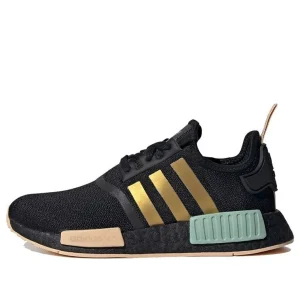 (WMNS) adidas NMD_R1 'Black Gold Metallic' FY3565