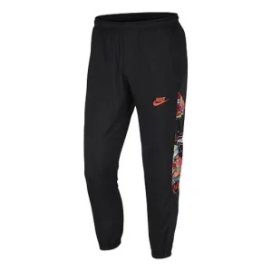 Nike MENS Sportswear Tat Sports Pants Black/Red CK1185-018