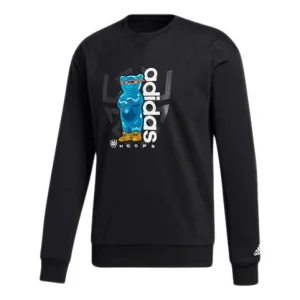 adidas Don Candy Crew Basketball Sports Hooded SweaterMen Black GP2752