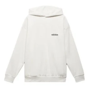 adidas Basketball Hoodie 'White' IA3439