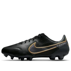 Nike Tiempo Legend 9 Pro FG 'Black Metallic Gold' DA1175-007