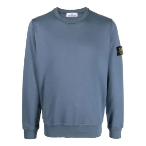 STONE ISLAND Classic Fleece Sweatshirt 'Dark Blue' 101563051-V0024