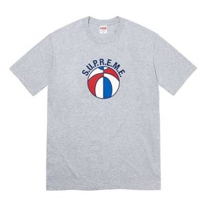 Supreme SS23 Week9 League T-shirt 'Grey' SUP-SS23-179