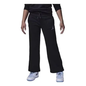 (GS) Air Jordan Icon Play Open Pants 'Black' 45C392-023