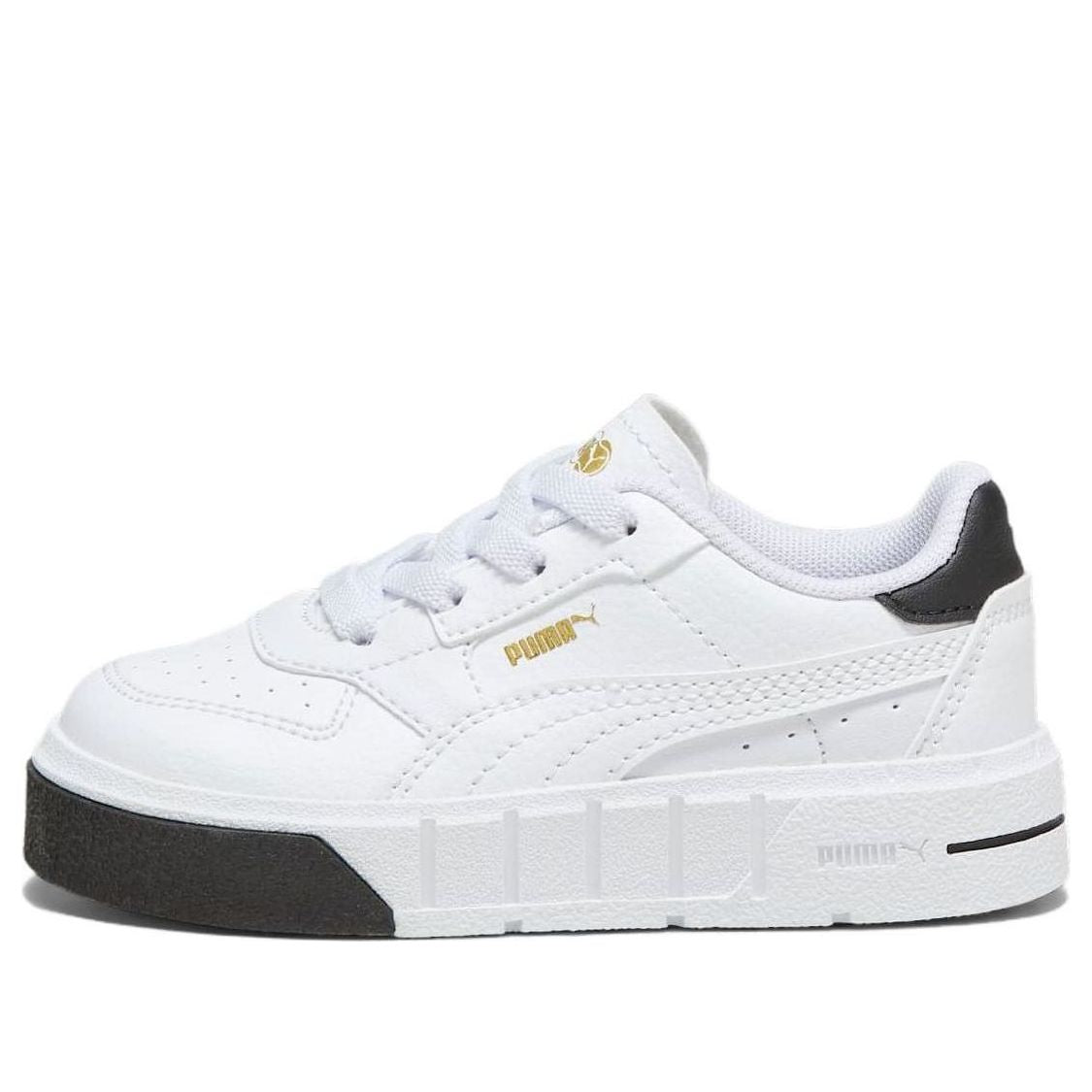 (TD) PUMA Cali Court 'White Black Gold' 394386-01