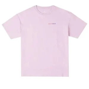 (WMNS) Converse Music Festival T-Shirt Asia Sizing 'Stardust Lilac' 10026375-A02