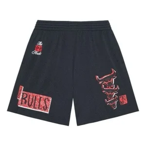 Mitchell & Ness Born And Bred Chicago Bulls Negro Shorts 'Black' BMMSSH22104-CBUBLCK
