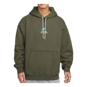 NIKE AS M NK FT OUTDOOR PO Hoodie 'Olive Green' FV4024-325
