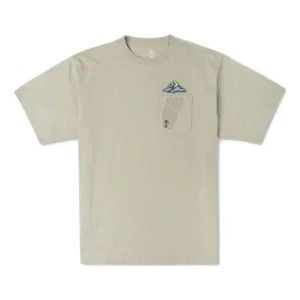 Converse Novelty Cloud Pocket Tee Asia Sizing 'Matcha' 10025038-A03