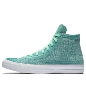 Converse Chuck Taylor All Star X Nike Flyknit High 'Green Blue' 156732C