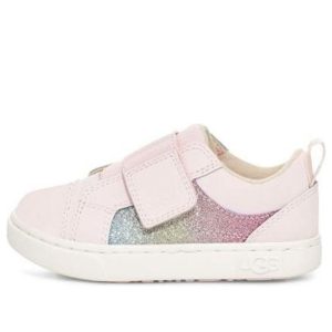(TD) UGG Rennon Low Shoe 'Seashell Pink Rainbow Glitter' 1124874T-SPRGL