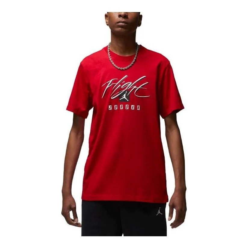 Air Jordan Flight Essentials T-Shirt 'Red' FB7399-687