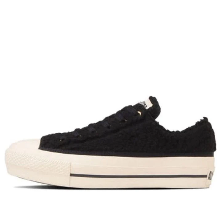 (WMNS) Converse Chuck Taylor All Star PLTS Boa OX 'Black' 31310451