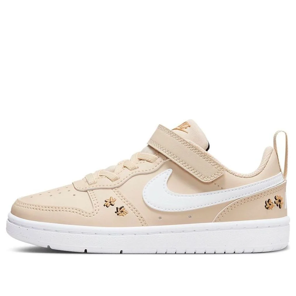 (PS) Nike Court Borough Low Recraft SE 'Embroidered Floral' FZ3135-100