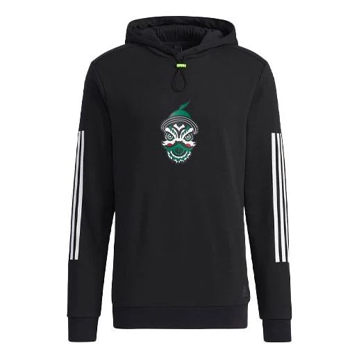 adidas Lion Zhang Training Sports Pullover Couple Style Black H43796