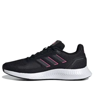 (WMNS) adidas Runfalcon 2.0 'Black Screaming Pink' FY9624