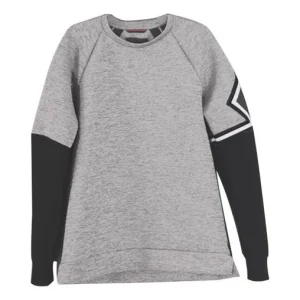 Air Jordan Men's O Neck Long Sleeve Sweatshirt Grey 'Gray Black' 939945-091