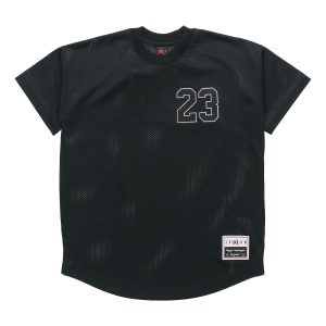 Men's Air Jordan Sports Basketball Black Jersey AO2827-010
