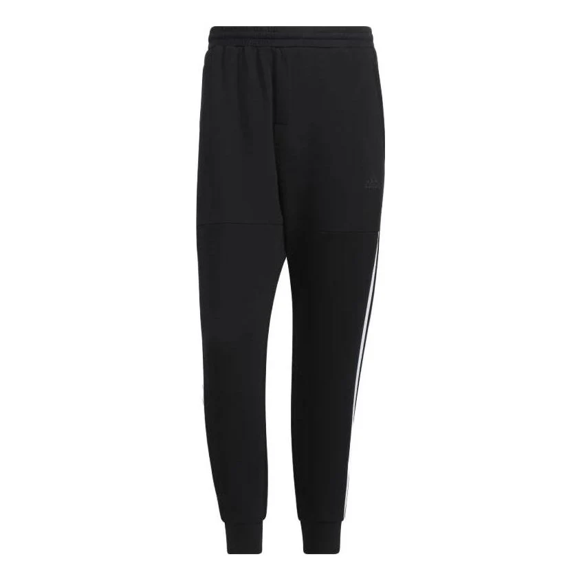 adidas Future Icons 3-Stripes Knit Pants 'Black' HE7445