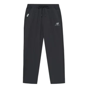 New Balance Logo Knit Slim Pants Asia Sizing 'Black' AMP32359-BK