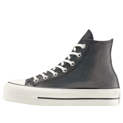 (WMNS) Converse Chuck Taylor All Star Lift Platform Sparkle 'Black Egret' A14519C