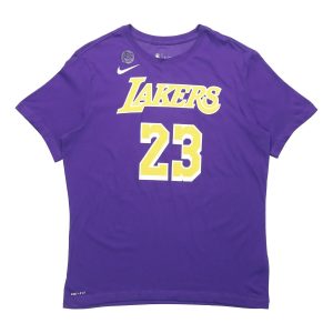 Nike Lebron James Jersey Lakers NBA Purple AR4887-557