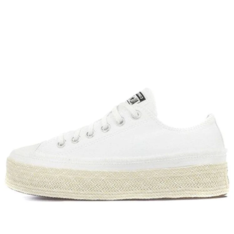 (WMNS) Converse Chuck Taylor All Star Espadrille Low 'Trail to Cove - White' 567686C