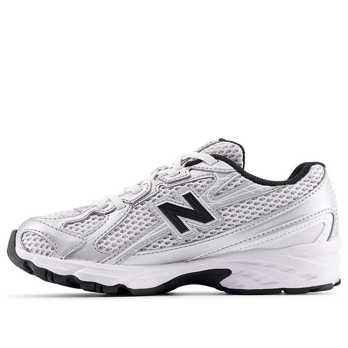 (PS) New Balance 740 Bungee Lace 'Grey Black' PZ740NW