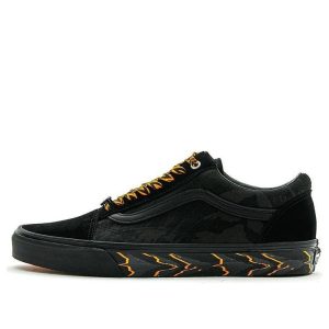 HuaTunan x Vans Old Skool Low-top Sneakers Black Unisex VN000ZDFBLK