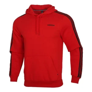 adidas neo Athleisure Casual Sports hooded Pullover Red GJ8910