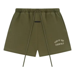 Fear of God Essentials Fleece Soccer Short 'Military' 160BT242005F
