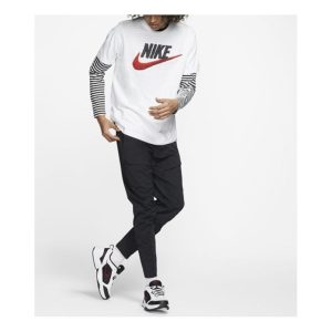 Nike Logo Round Neck Short Sleeve White AR4994-100