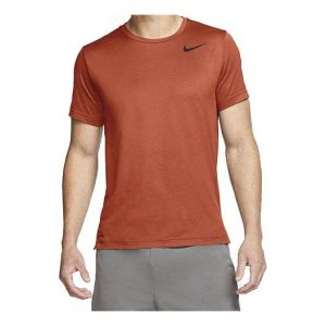 Nike Pro Training Tops Short Sleeve Orange CJ4612-895