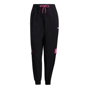 (WMNS) adidas Neo CS APR AL Pants 'Black Pink' GP5449