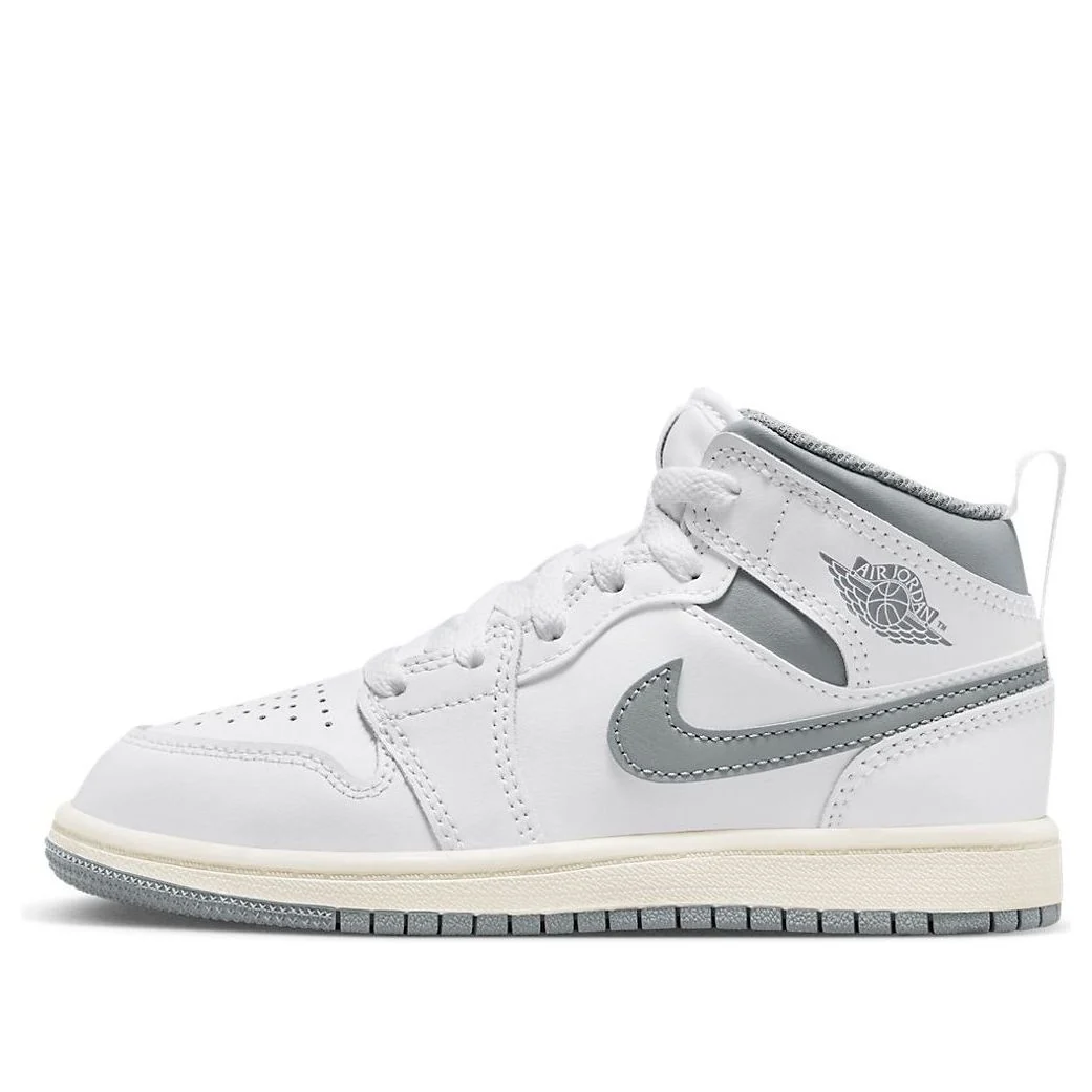 (PS) Air Jordan 1 Mid 'Neutral Grey' 640734-135