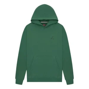 Air Jordan Embroidered Logo Sports Fleece Hoodie 'Green' DA9818-333