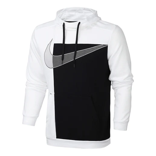 Men's Nike Large Logo Colorblock Sports White CJ6684-100