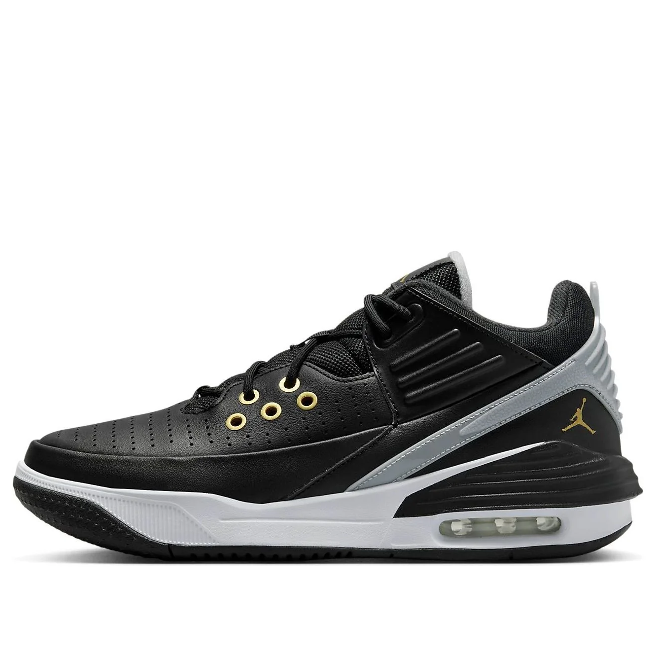 Air Jordan Max Aura 5 'Black Metallic Gold' DZ4353-017