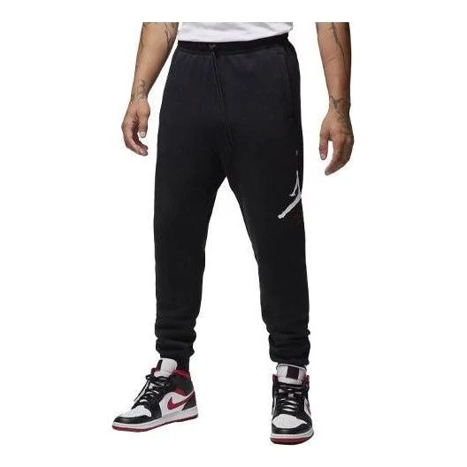 Air Jordan Essentials Fleece Baseline Pants 'Black' FD7345-010