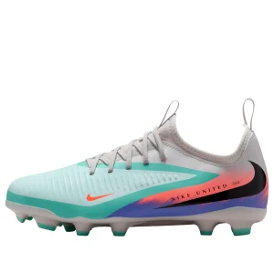 (GS) Nike United Jr. Phantom 6 Low Academy FG/MG 'Pistachio Frost Hyper Orange' IH2195-300
