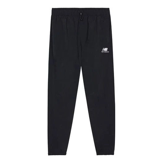 New Balance Athletics Higher Learning Wind Pants Asia Sizing 'Black' AMP13500-BK
