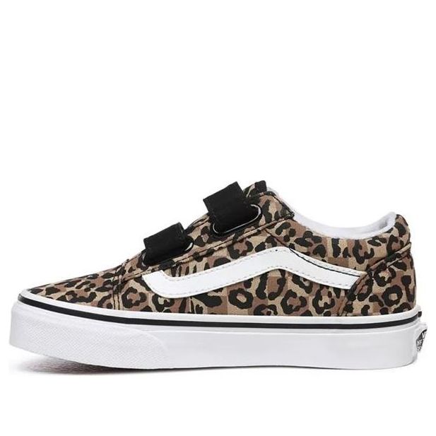 (PS) Vans Old Skool Animal Checkerboard 'Leopard Black' VN0A4BUVWKA