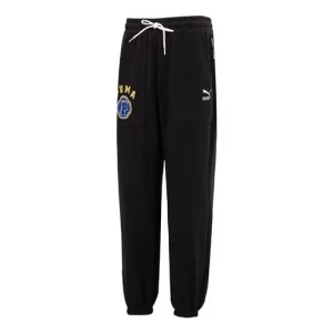 PUMA Team Pants Tr Logo Pants 'Black' 622277-01