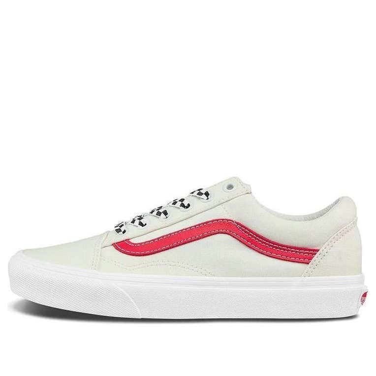 Vans Old Skool White/Red VN0A3WKT4PE