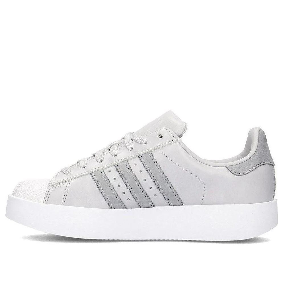 (WMNS) adidas originals Superstar Bold 'Medium Grey' CG3694