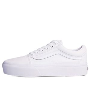 (WMNS) Vans Old Skool Platform 'True White' VN0A3B3UW00