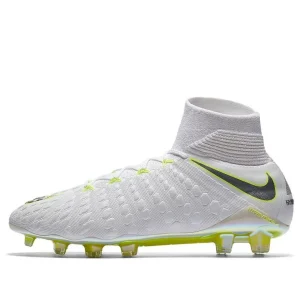 Nike Hypervenom Phantom 3 Elite DF FG 'White Grey Volt' AJ3803-107
