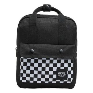 (WMNS) Vans Boxer Mini Checkerboard Backpack 'Black' VN0A7YT1Y28