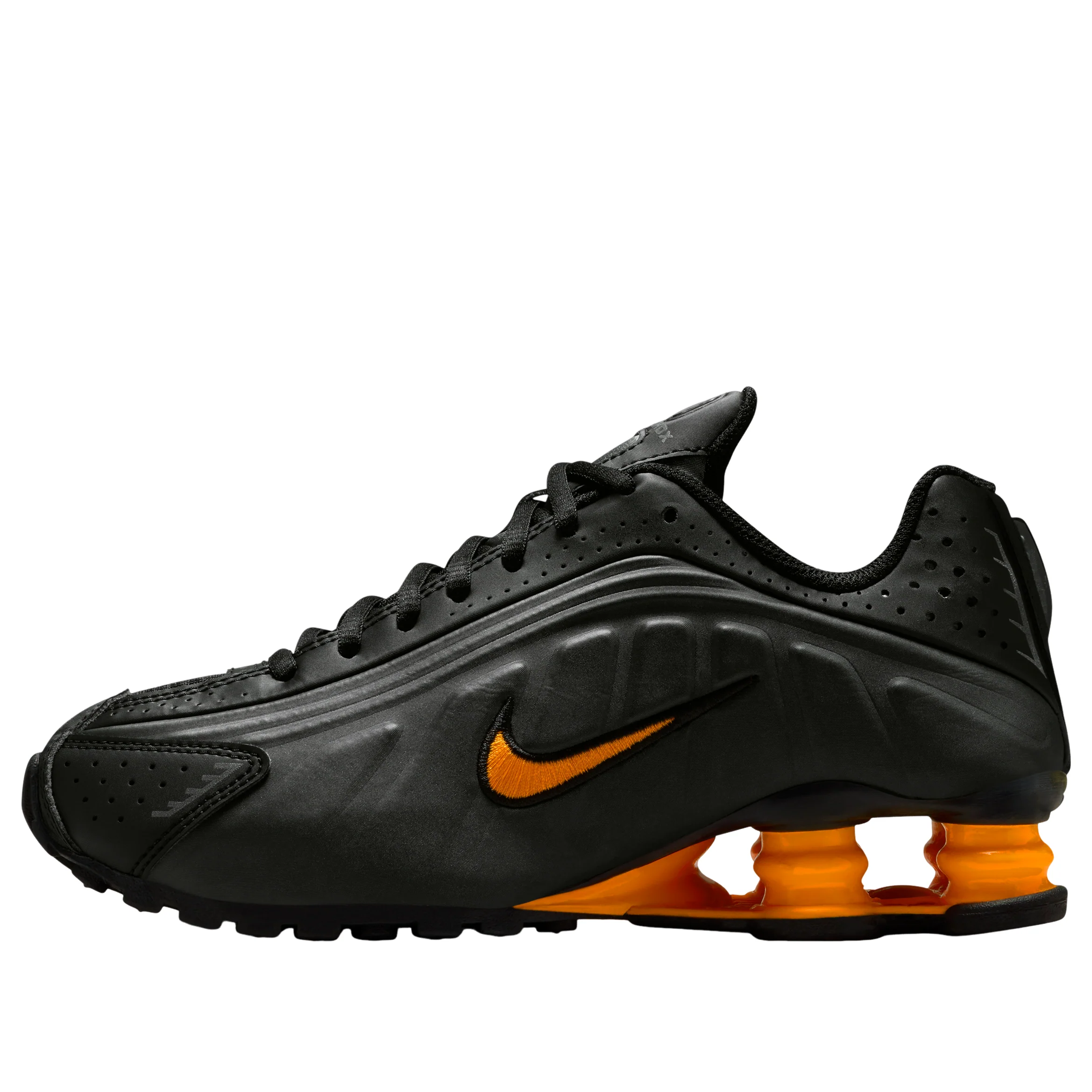 (GS) Nike Shox R4 'Black Bright Ceramic' CW2626-007